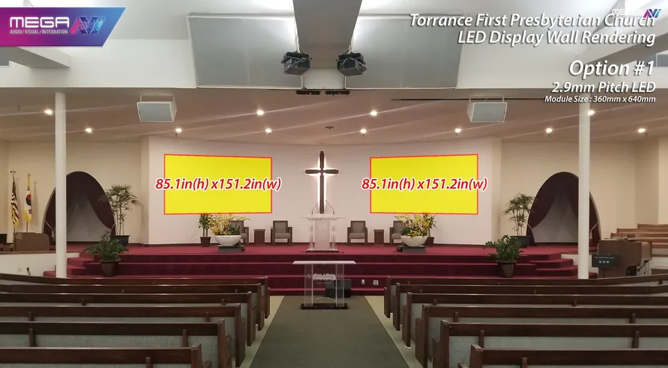 Torrance First Presbyterian Church — design concept