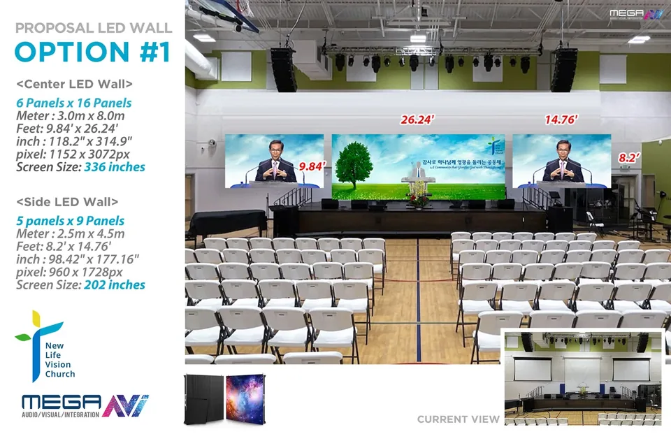 New Life Vision Church (새생명 비전 교회) — design concept